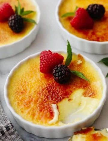 Cream brulee